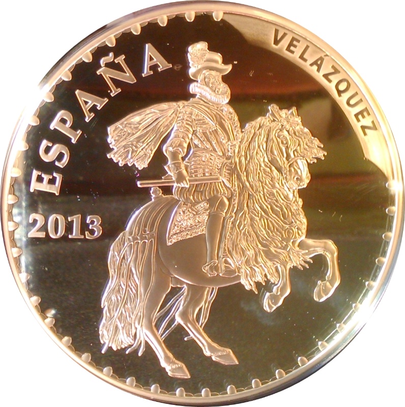 Anverso de 50 Euros (Diego Velázquez)