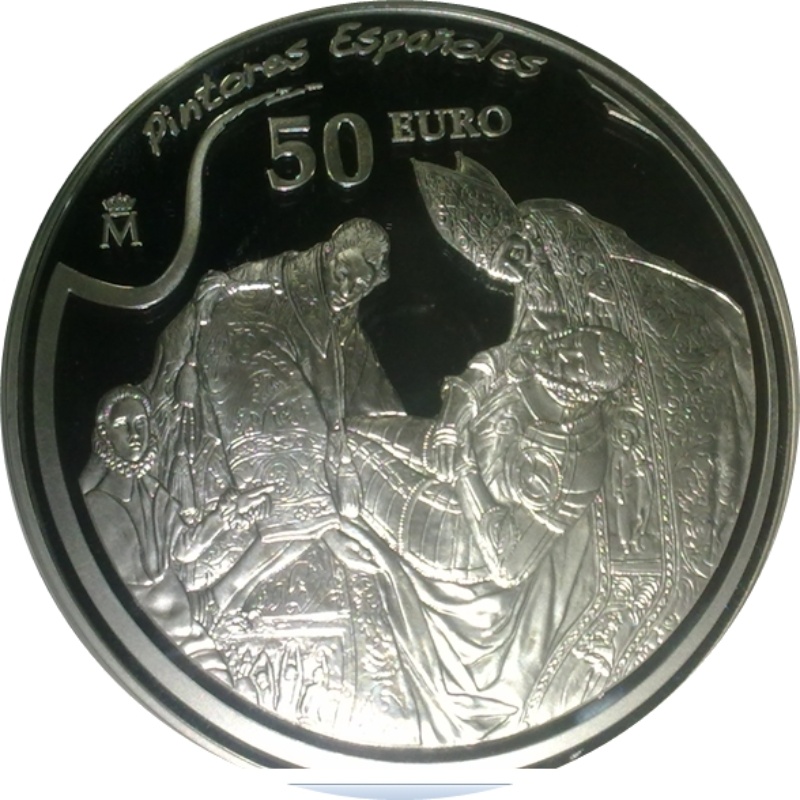 Reverso de 50 Euros (Domenicos Theotocopoulos "El Greco")