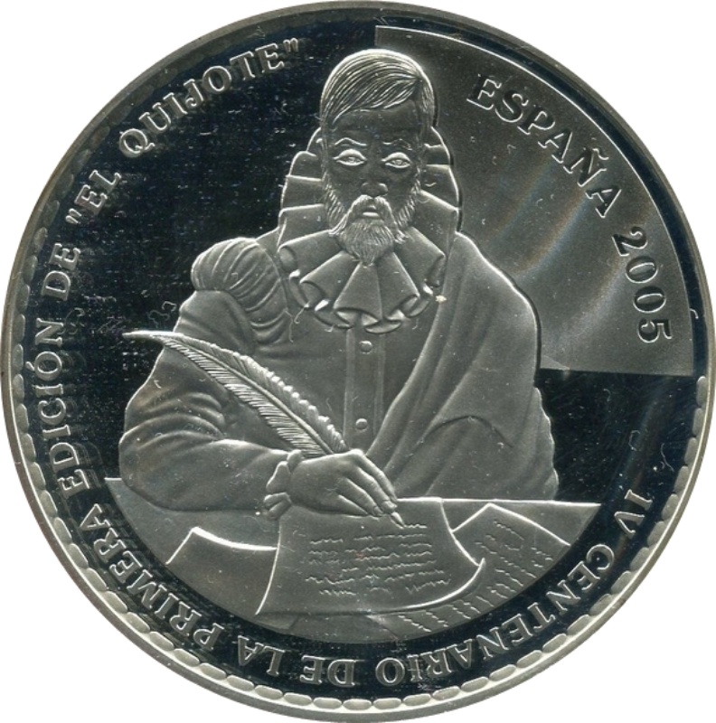 Anverso de 50 Euros (Don Quijote de la Mancha)
