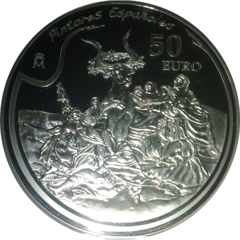 Reverso de 50 Euros (Francisco de Goya)