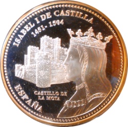 Anverso de 50 Euros (Isabel I de Castilla)