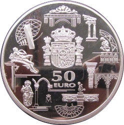 Reverso de 50 Euros - Juan Carlos I (Euro Introducción)