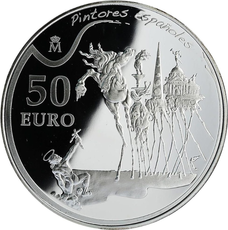 Reverso de 50 Euros (Salvador Dalí)