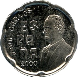 Anverso de 50 Pesetas - Juan Carlos I (plata)