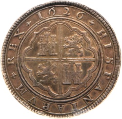 Reverso de 50 Reales «Cincuentín» - Felipe IV