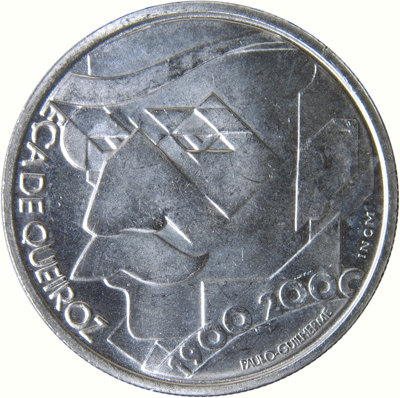 Reverso de 500 Escudos (Eça de Queiroz)