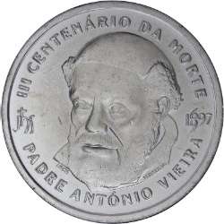 Reverso de 500 Escudos (Padre António Vieira)