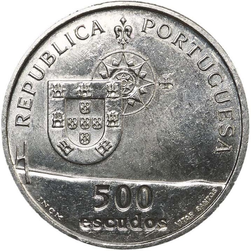 Anverso de 500 Escudos (Puente Vasco da Gama)