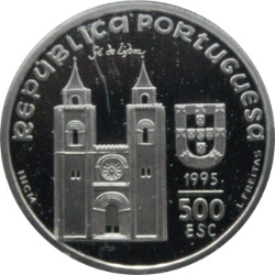 Anverso de 500 Escudos (San Antonio; Prueba)