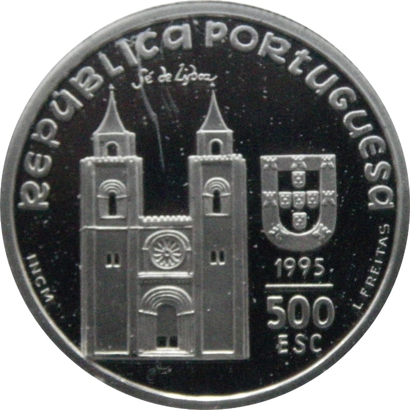 Anverso de 500 Escudos (San Antonio; Prueba)