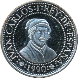 Anverso de 500 Pesetas (Juan de la Cosa)