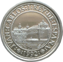 Anverso de 500 Pesetas (La Cartuja)