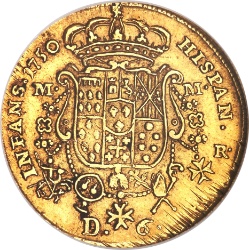 Reverso de 6 Ducati - Carlos III