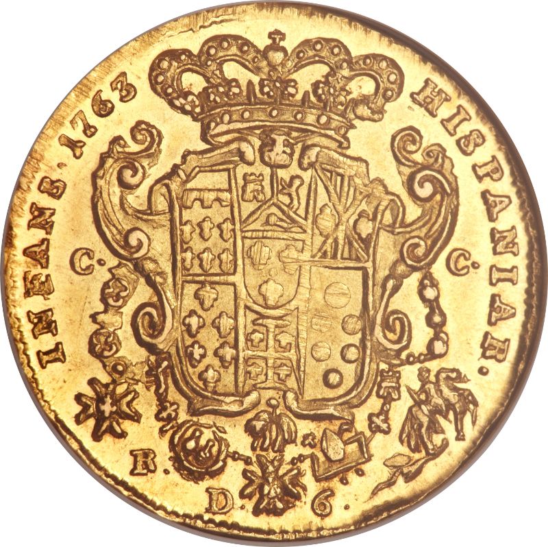 Reverso de 6 Ducati - Ferdinando IV