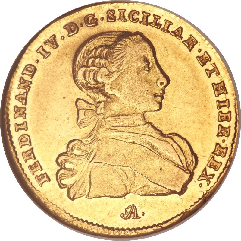 Anverso de 6 Ducati - Ferdinando IV