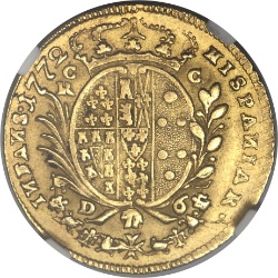 Reverso de 6 Ducati - Ferdinando IV