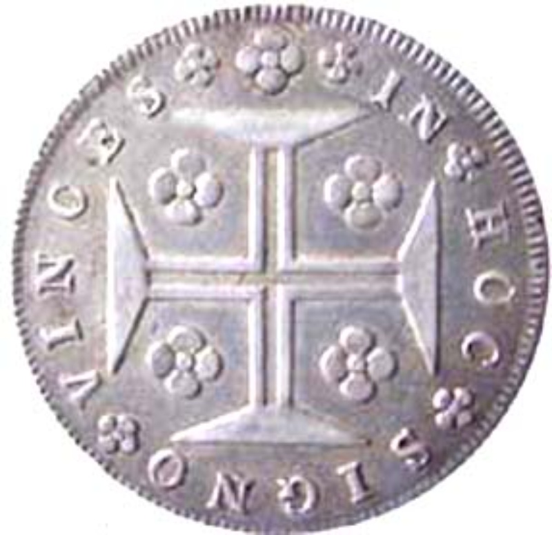 Moneda 6 Vinténs - João VI | 1816 - 1826 - Reverso Reverso de 6 Vinténs - João VI