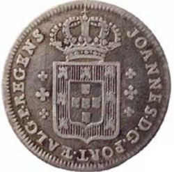 Anverso de 6 Vinténs - Juan Príncipe Regente