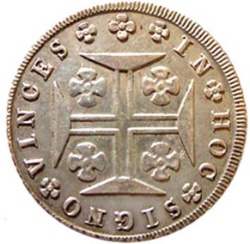 Reverso de 6 Vinténs - Pedro IV