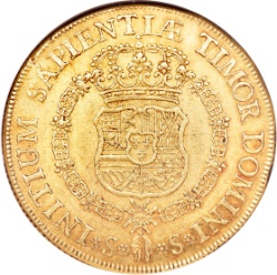 Reverso de 8 Escudos - Felipe V