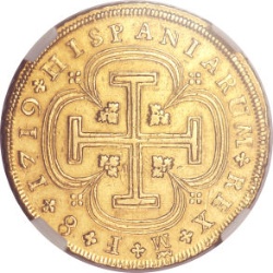 Reverso de 8 Escudos - Felipe V (Madrid)