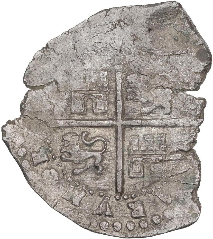 Reverso de 8 Reales - Felipe V (Sevilla)