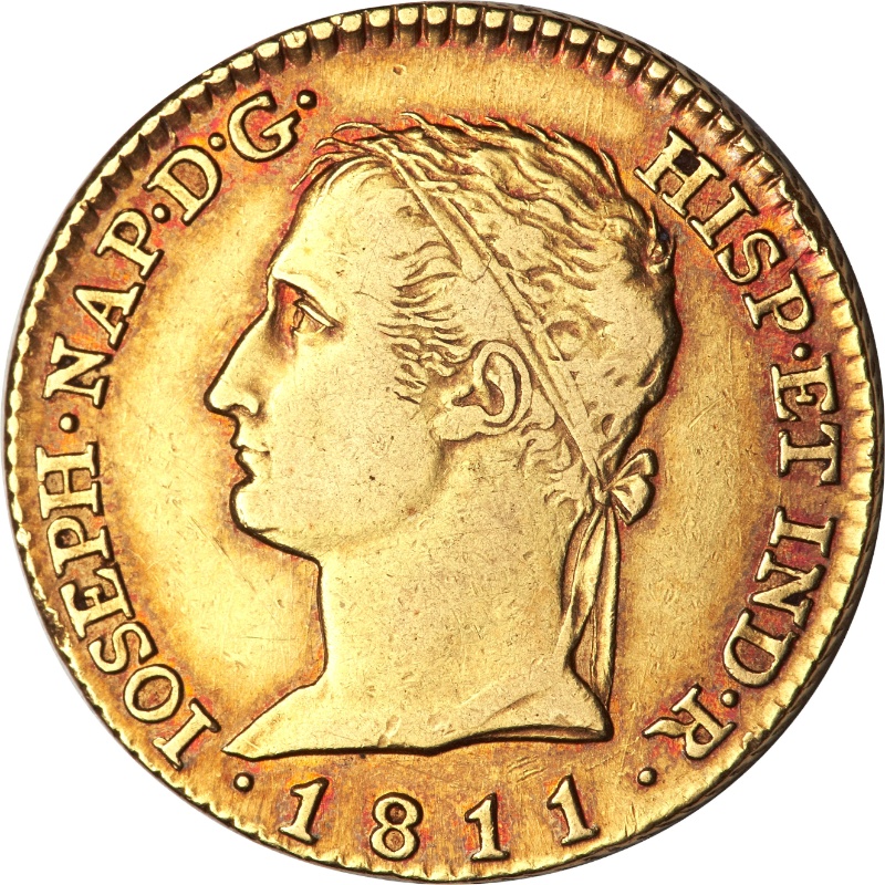 Moneda 80 Reales - José I Bonaparte | 1811 - 1813 - Anverso Anverso de 80 Reales - José I Bonaparte