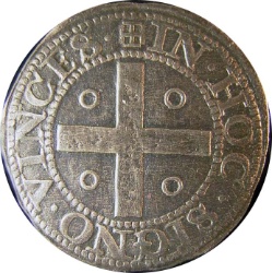 Reverso de 80 Reales (LXXX) - Filipe I