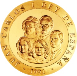 Anverso de 80.000 Pesetas - Juan Carlos I (El Títere)