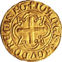 Reverso de Cruzado - João II (1er tipo)
