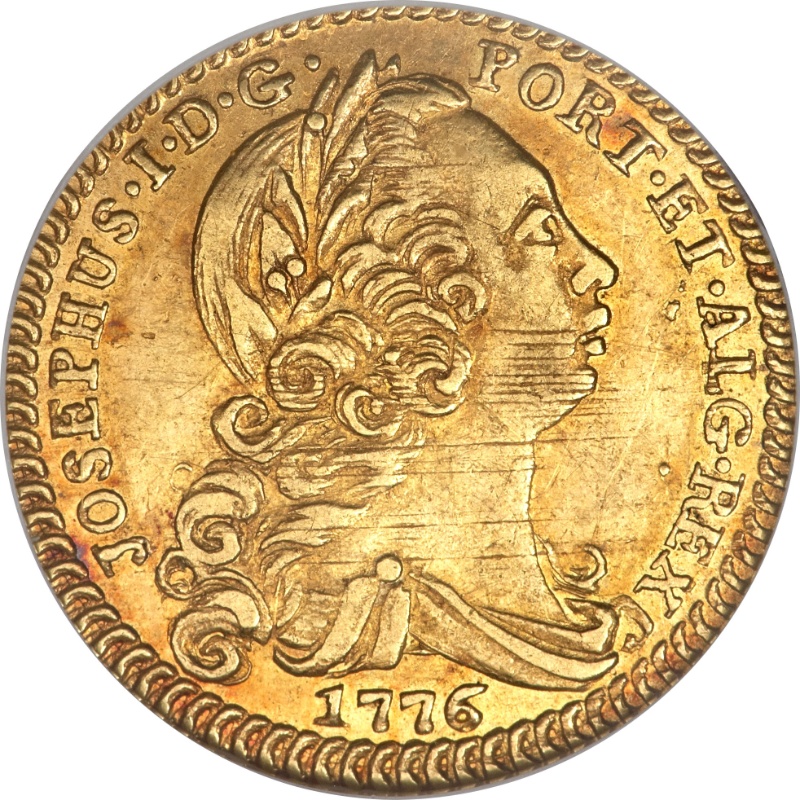 Moneda Escudo - José I (cecas de Lisboa, Bahía y Río) | 1751 - 1777 - Anverso Anverso de Escudo - José I (cecas de Lisboa, Bahía y Río)