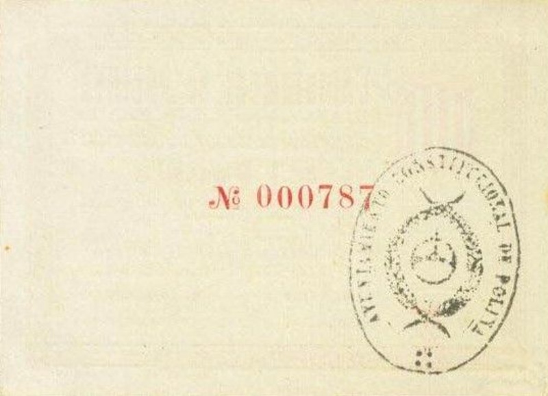 Reverso de 1 Peseta (Polinyà)