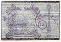 Reverso de 10 Centavos (Figueira da Foz)