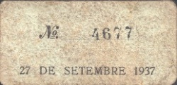 Reverso de 10 Céntimos (Capellades)