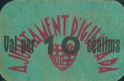 Anverso de 10 Céntimos (Igualada)