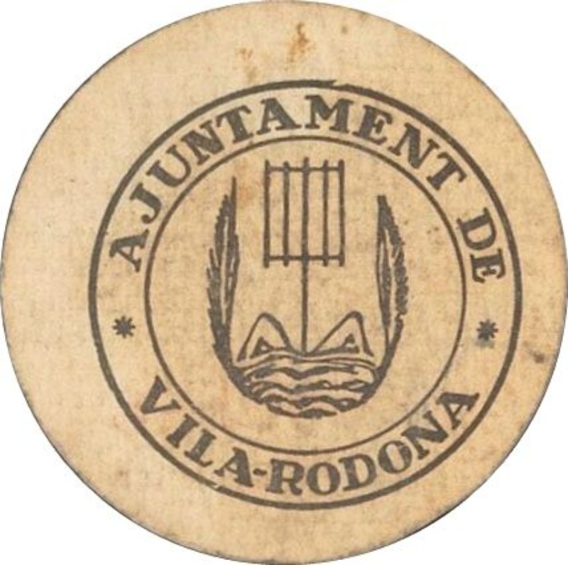 Reverso de 10 Céntimos (Vila-rodona)