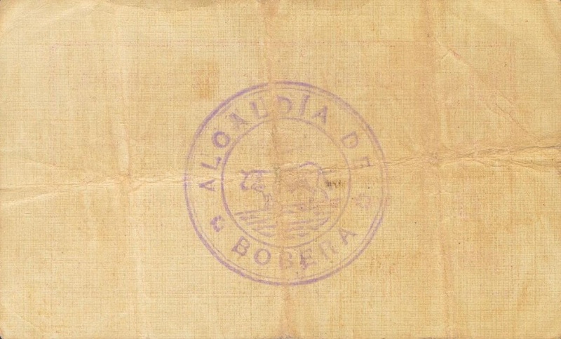 Reverso de 2 Pesetas (Bobera)