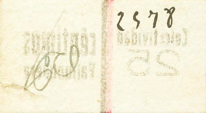 Reverso de 25 Céntimos de Peseta (Valjunquera)