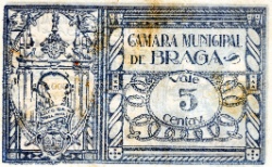 Reverso de 5 Centavos (Braga)