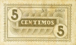 Reverso de 5 Céntimos (Estercuel)