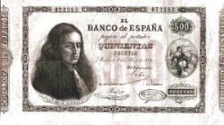 Anverso de 500 Pesetas