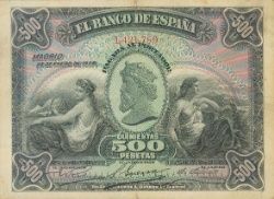 Todos los billetes de España