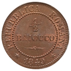 Reverso de ½ (medio) Baiocco
