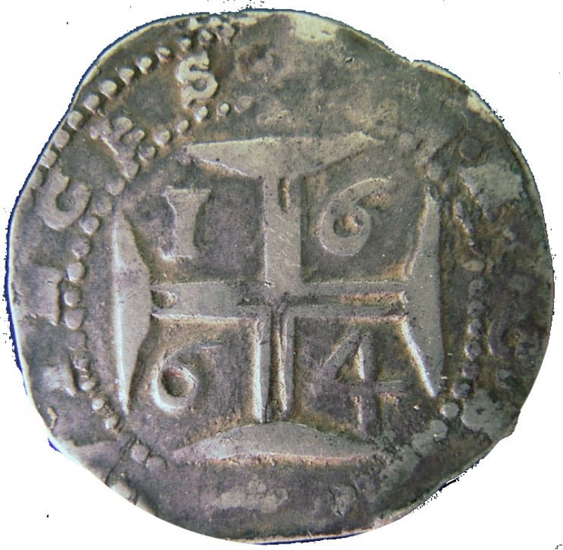 Reverso de ½ (medio) Cruzado - Alfonso VI (Lisboa)