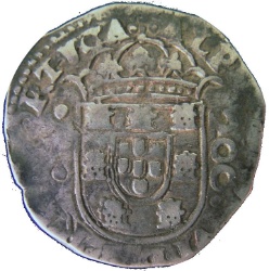 Anverso de ½ (medio) Cruzado - Alfonso VI (Lisboa)
