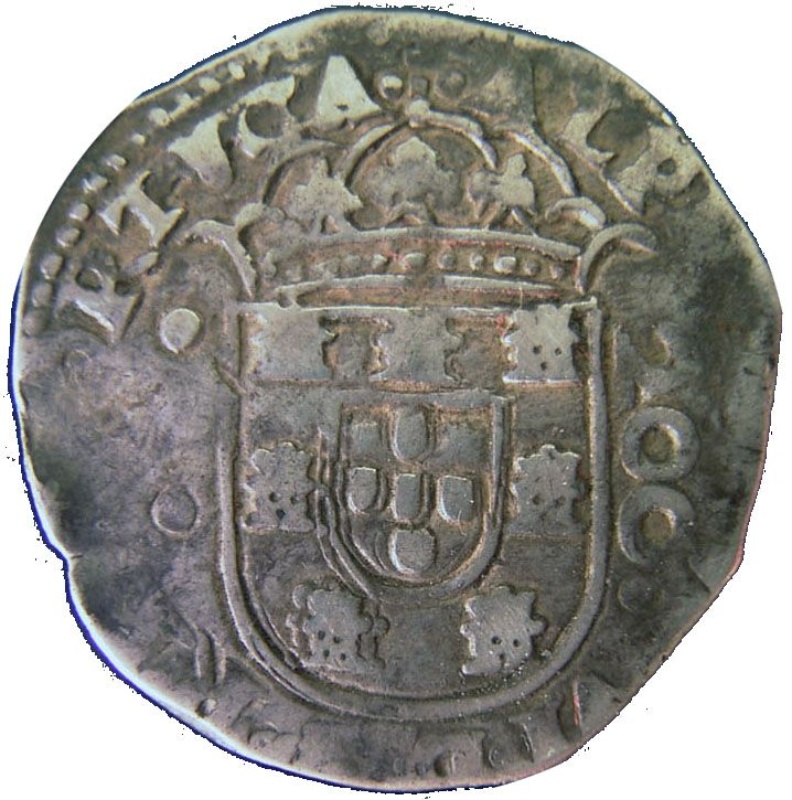 Anverso de ½ (medio) Cruzado - Alfonso VI (Lisboa)