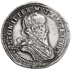 Anverso de ½ (medio) Escudo - Alfonso II (Busto tardío)