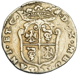 Reverso de ½ (medio) Escudo - Filippo II