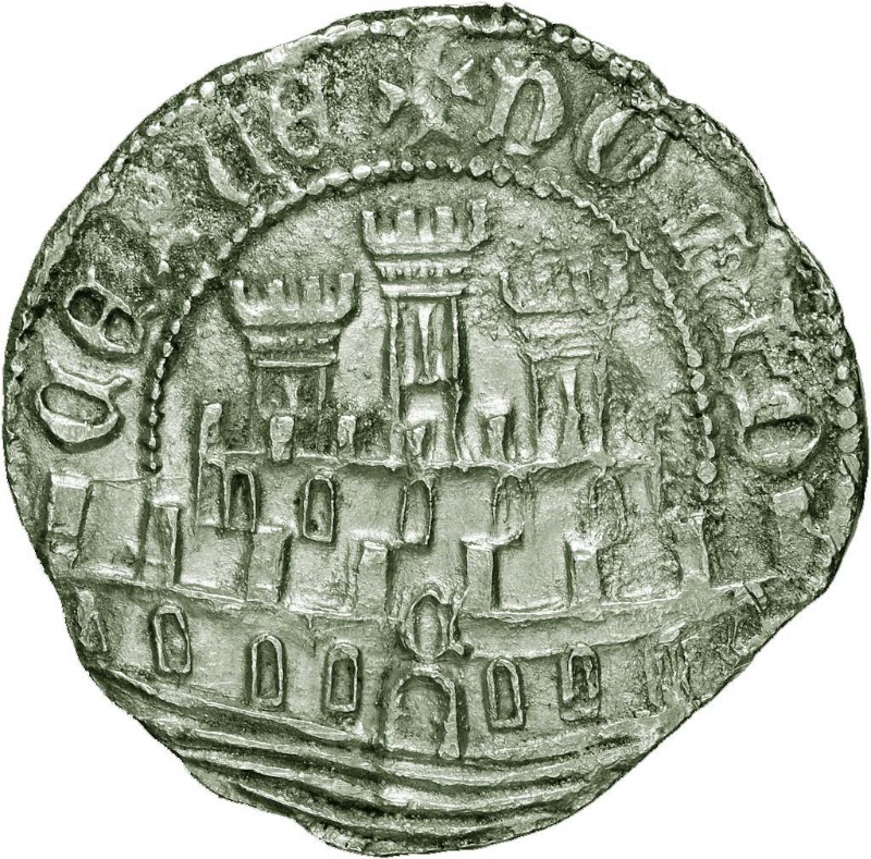 Moneda ½ (medio) Real Grosso- Afonso V (ceca de Ceuta) | 1438 - 1457 - Reverso Reverso de ½ (medio) Real Grosso- Afonso V (ceca de Ceuta)