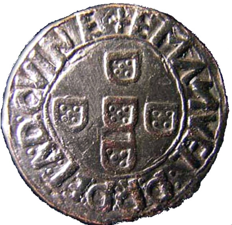 Moneda ½ (medio) Real - Manuel I (ceca de Porto) | 1511 - Reverso Reverso de ½ (medio) Real - Manuel I (ceca de Porto)